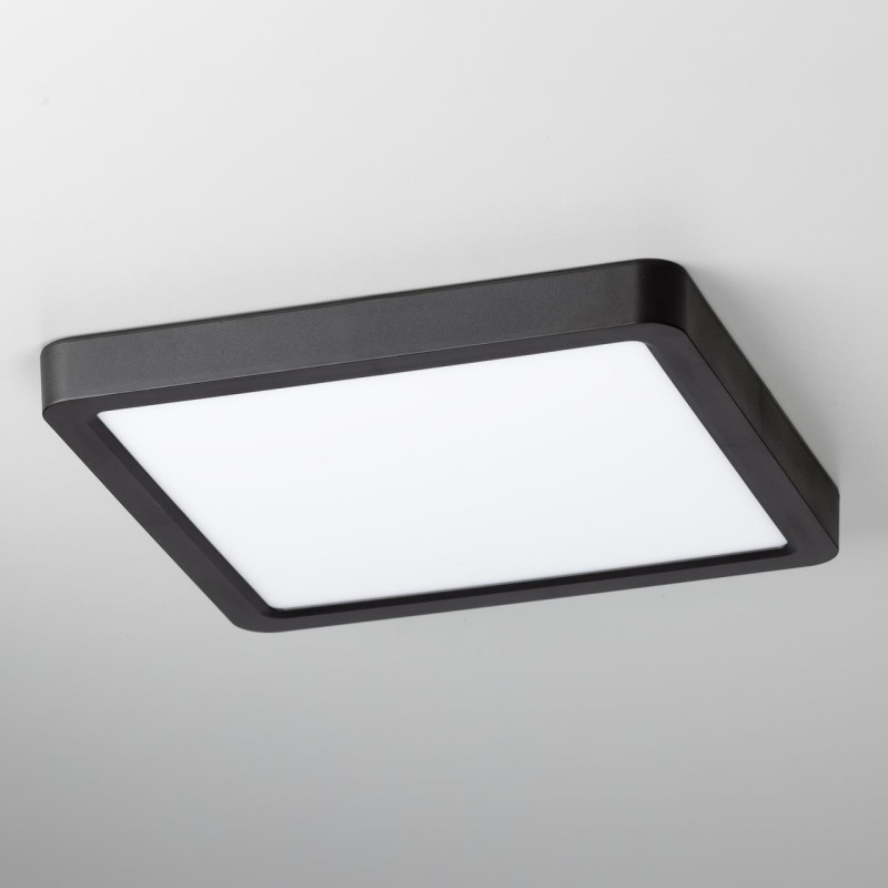 Светильник накладной 23*23*4 см LED 18W*Мульти Citilux Бейсик CL738K181V Черный
