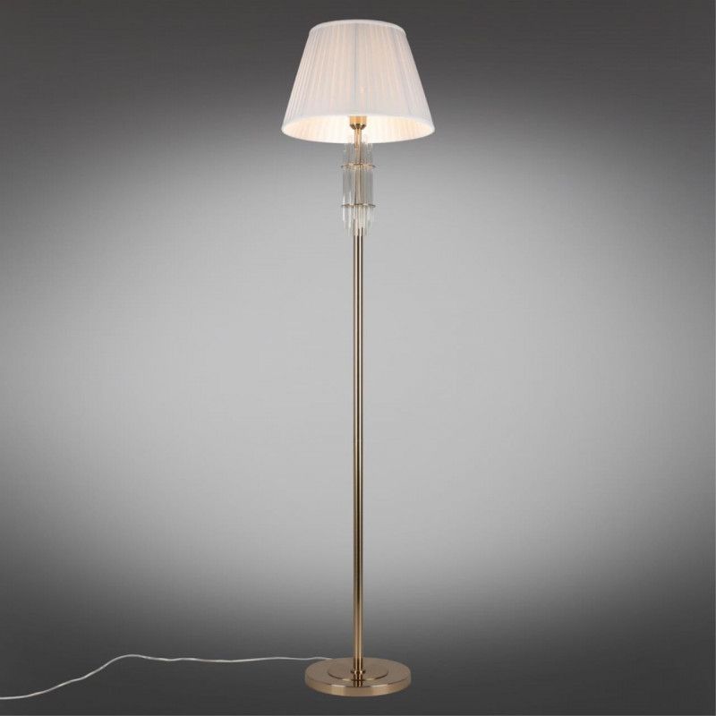 Торшер 40*170 см, 1*E27, 60W, Aployt Zhaklin APL.744.05.01, золотой
