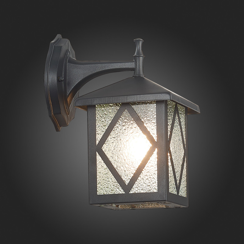 Светильник уличный настенный 14 см, ST LUCE LORNE SL084.411.01 Черный