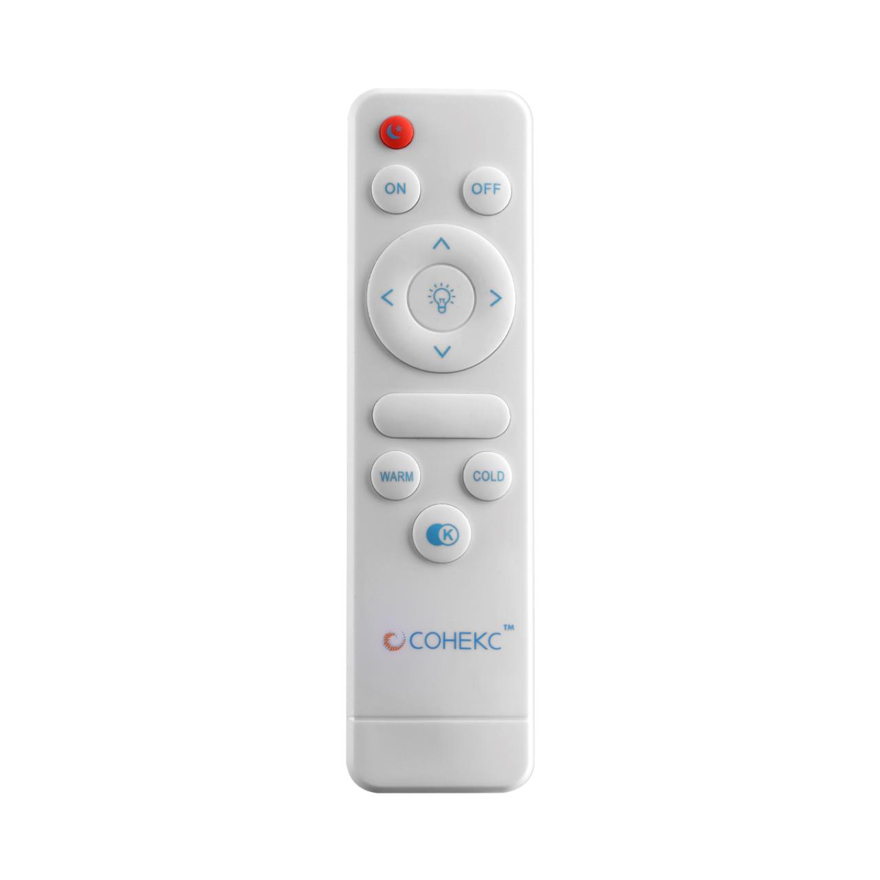 Светильник 50*50*7,5 см, LED 1*70W, 3000-6000 К, Sonex Losy 7683/EL, белый/темно-коричневый