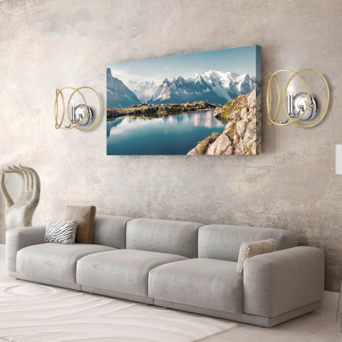 Бра 16*30*23 см, 1*E14 хром Vele Luce Vita VL4234W01