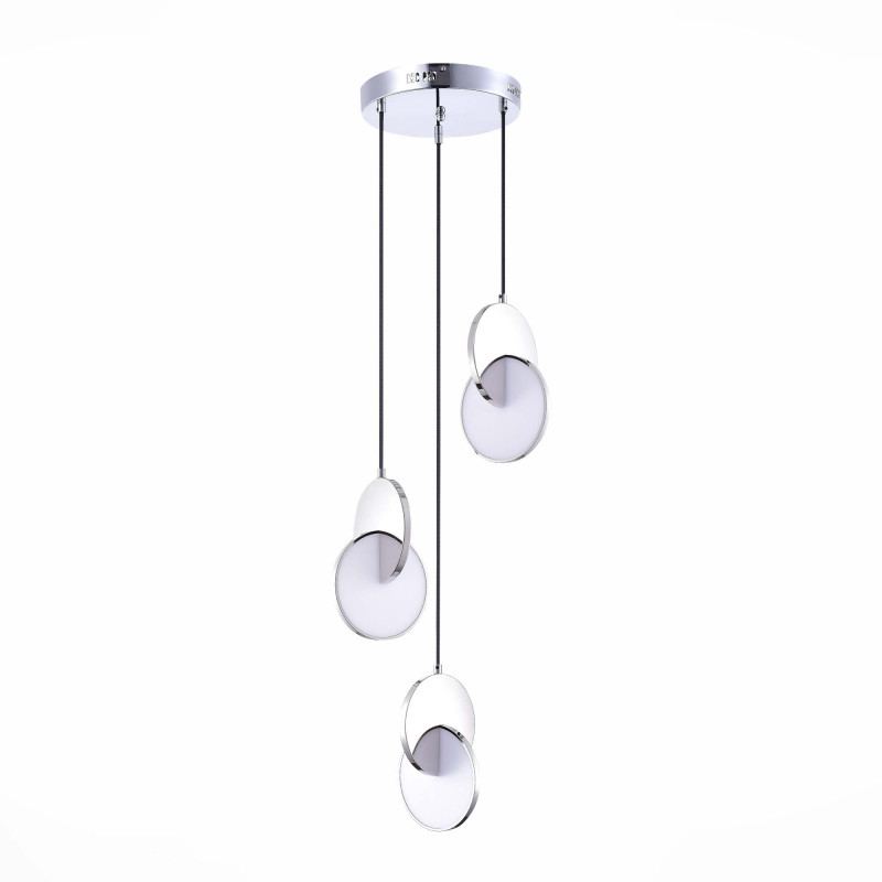 Светильник подвесной 35 см, 36W 3000K ST LUCE Eclisse SL6107.103.03 Хром