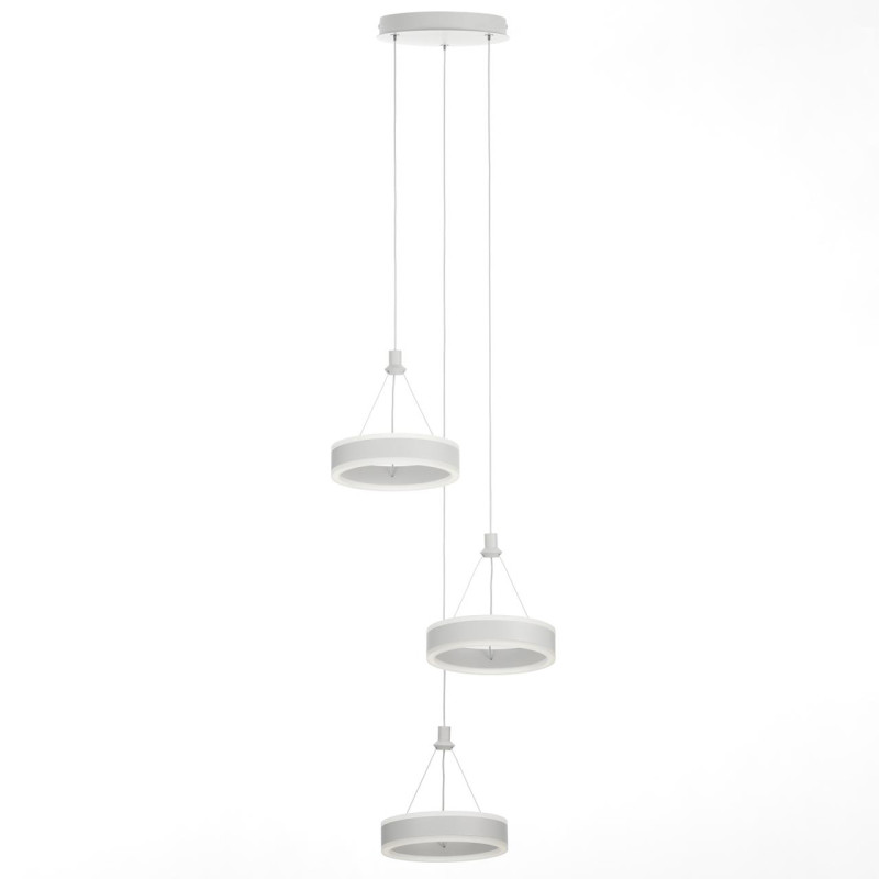 Люстра 40*50/140 см, 60W, 4000K Citilux CL719030 Дуэт Белый 
