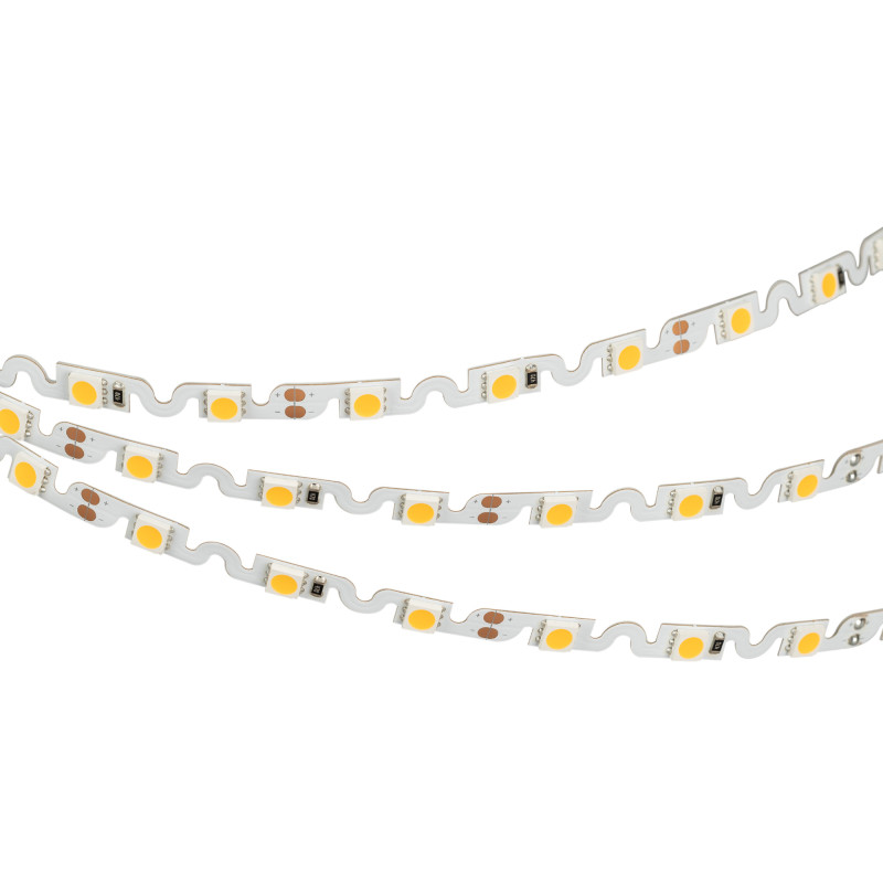Лента RZ 2-5000 12V Warm2700 2x (5060, 240 LED, Wave) (Arlight, 11.5 Вт/м, IP20) 018210. Цена указана за 5 метров. Продается кратно 5 метрам.