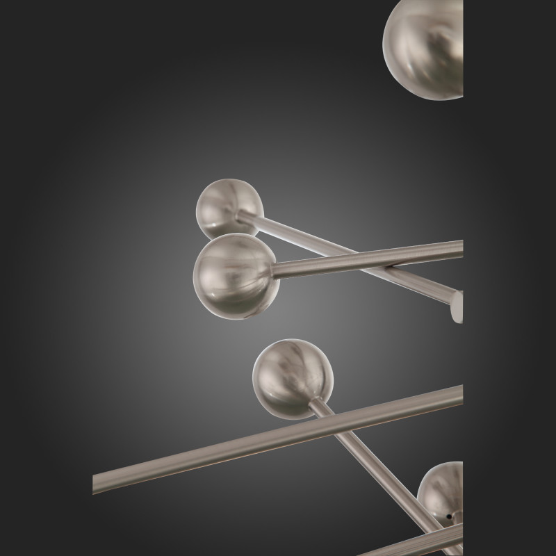 Люстра потолочная 110*110 см, 36W 3000K ST LUCE GIACIO SL377.302.08 Никель