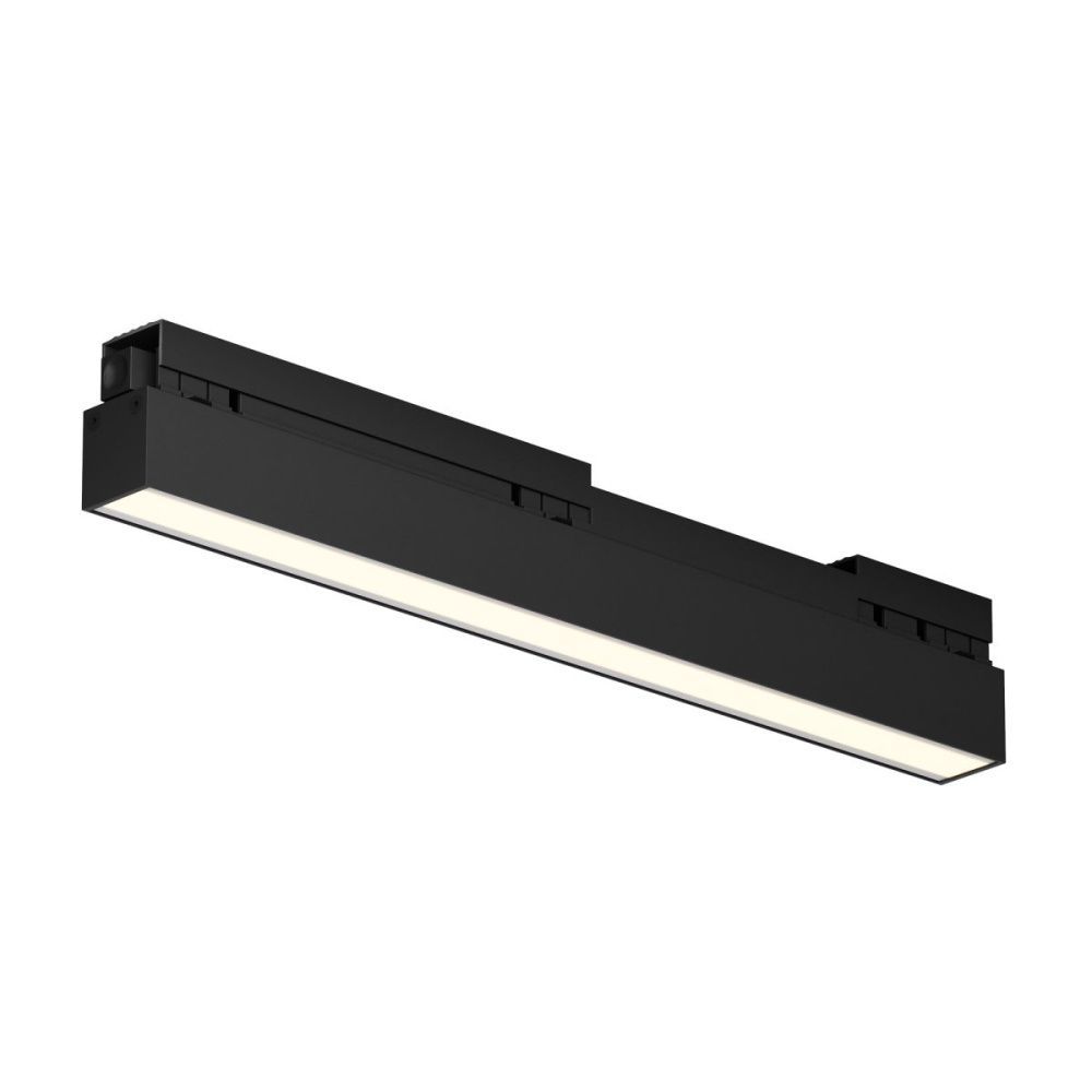 Уличный трековый светильник 30 см, 12W, 3000K, Maytoni Basis O-TR02-1-S-12WB3K, черный