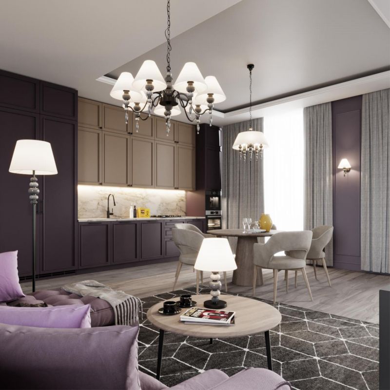 Светильник 30 см, Odeon Light Sochi 4896/1, черный