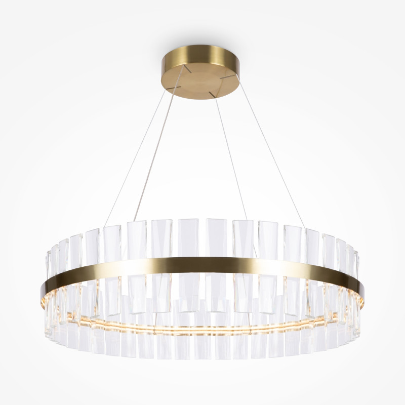 Подвесной светильник  81*25 см, LED 60W, 3000К, Латунь Maytoni Mirage MOD173PL-L60BS3K