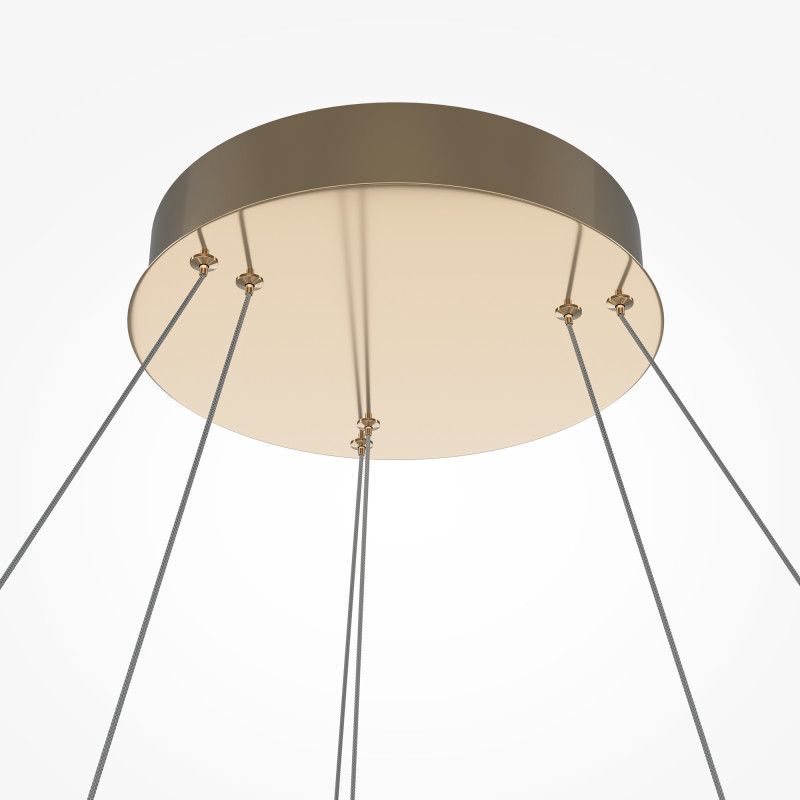 Каскадная люстра 80*80*310 см, LED, 116W, 3000К, Maytoni Tessara MOD081PL-L84G3K золотой