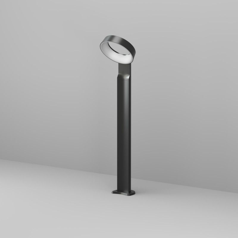 Садово-парковый светильник 16,5*18*80- см, *LED*12W, 3000K, Denkirs SANVIK DK9718-BK, черный алюминий
