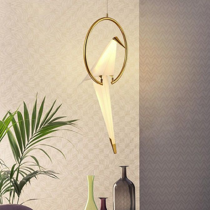 Светильник DZN-45996 ЗОЛОТО D300/H620/1/LED/10W/4500K PARROT 23-12