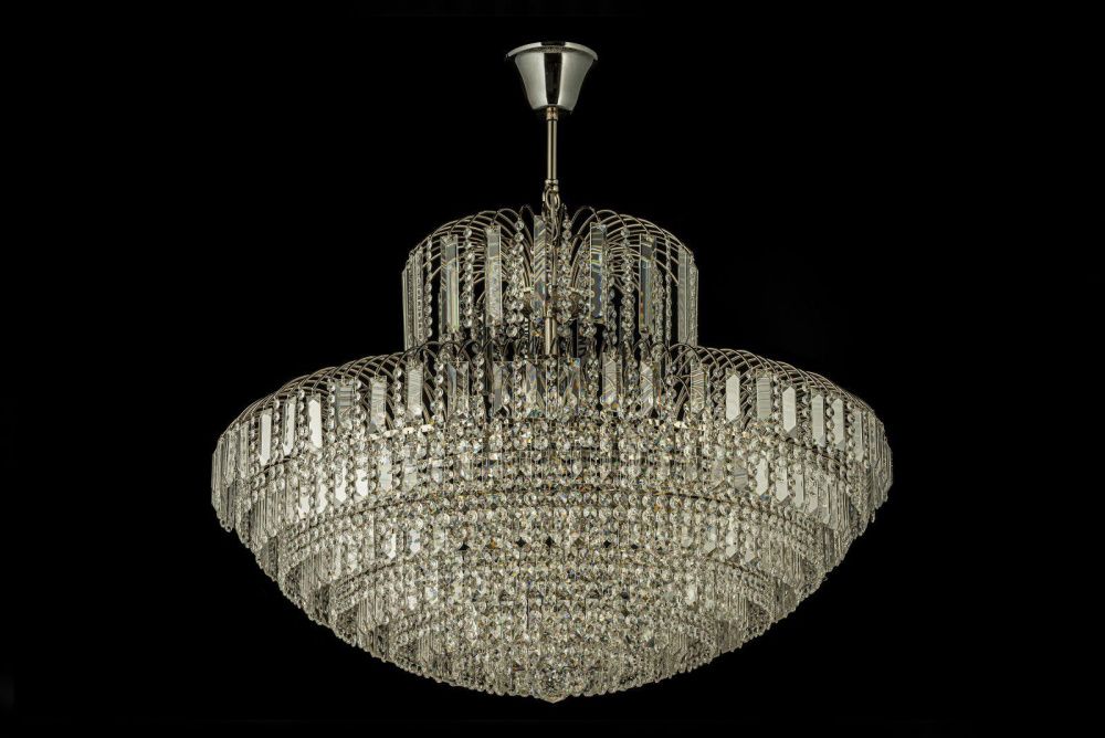 Люстра подвесная *80*60 см, 16*E14*40W, Arti Lampadari Salentino Salentino E 1.5.80.101 N, никель