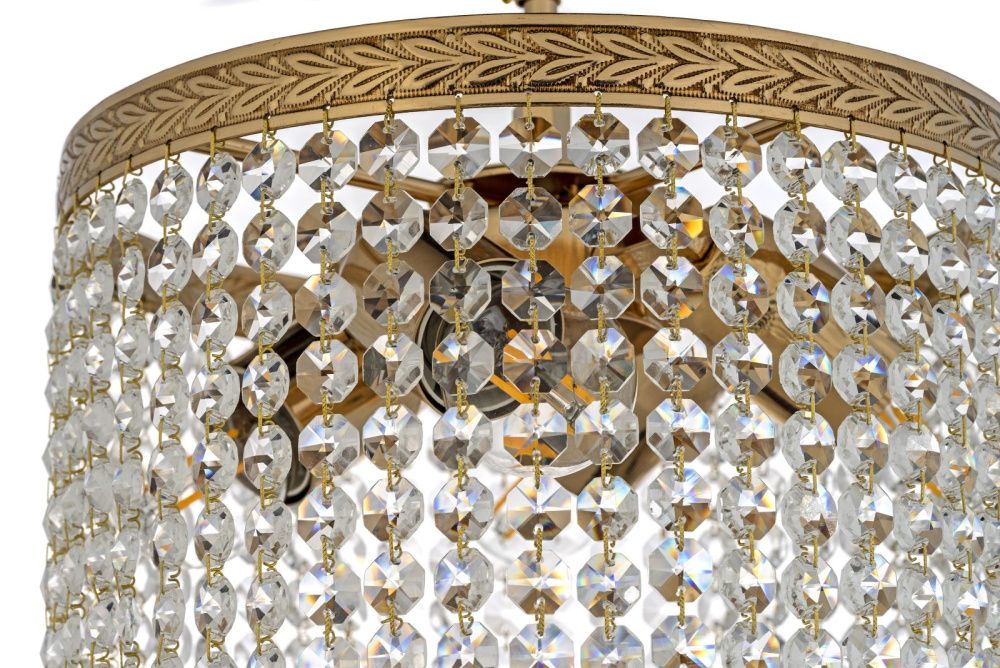 Люстра *24*23 см, 4*E27*60W, Dio D`arte Cremono Gold Cremono E 1.2.25.100 G, Золото