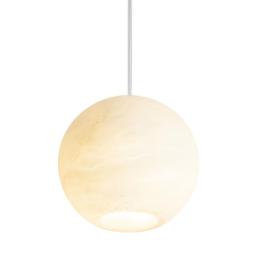 Подвесной светильник 10 см, Freya Pietre FR5592PL-01BS1, белый