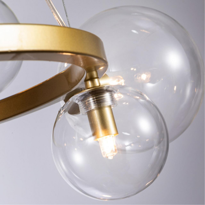 Светильник 76 см, Arte Lamp Vincent A7790SP-10GO, золото