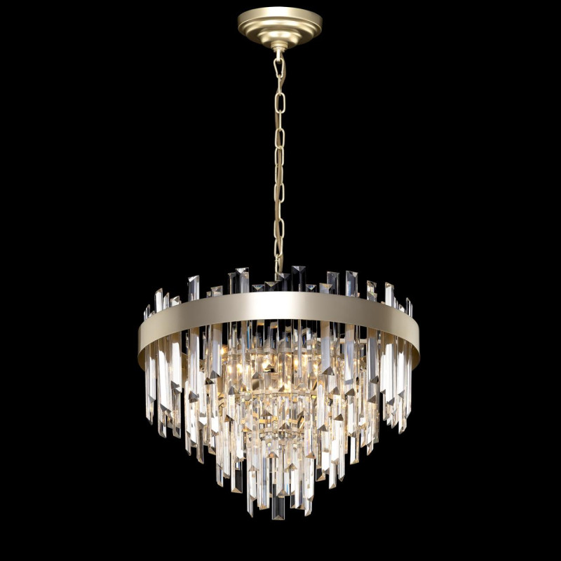 Люстра 46*90 см, 6*E14, Шампань Citilux Лаура CL301262