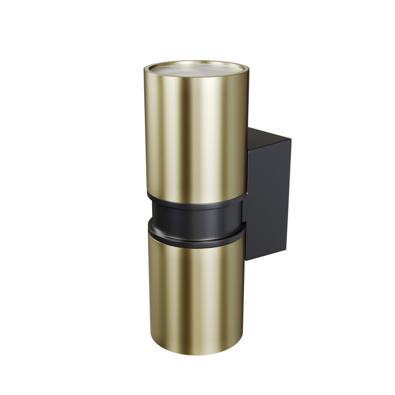 Светильник настенный 6,4*6,4*18 см, 2*GU10, 100W, Maytoni Bowery O582WL-02BS черный