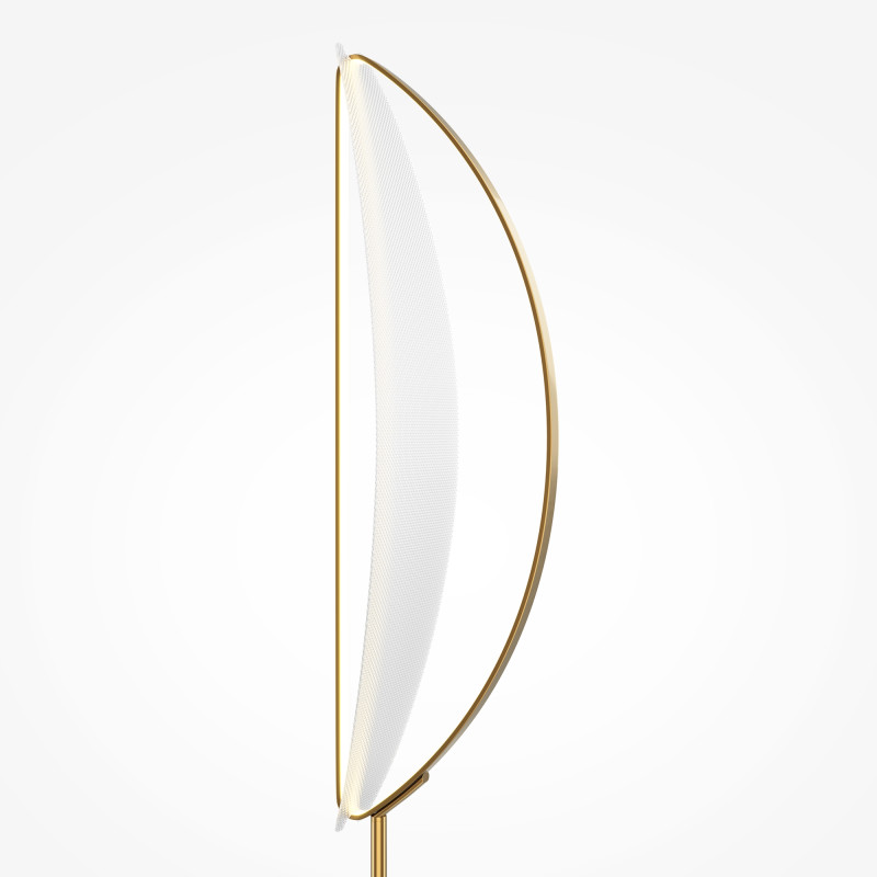 Торшер 33*25*158 см, LED, 33W, 3000К, Maytoni Breeze MOD281FL-L33BS3K латунный