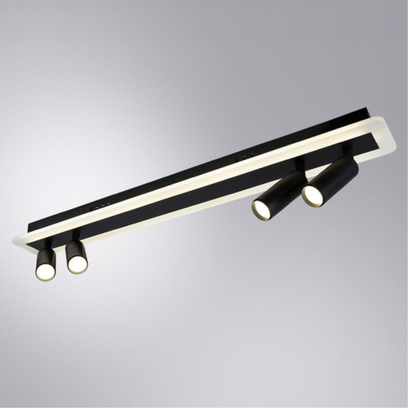 Светильник 80 см, 30W, 4000K, Arte Lamp Tommy A2607PL-30BK, черный