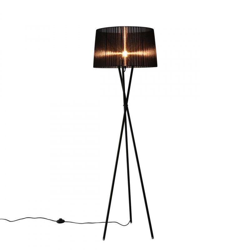 Торшер 48*159 см, 3*E27, 60W, Omnilux OML-629 OML-62915-03, черный