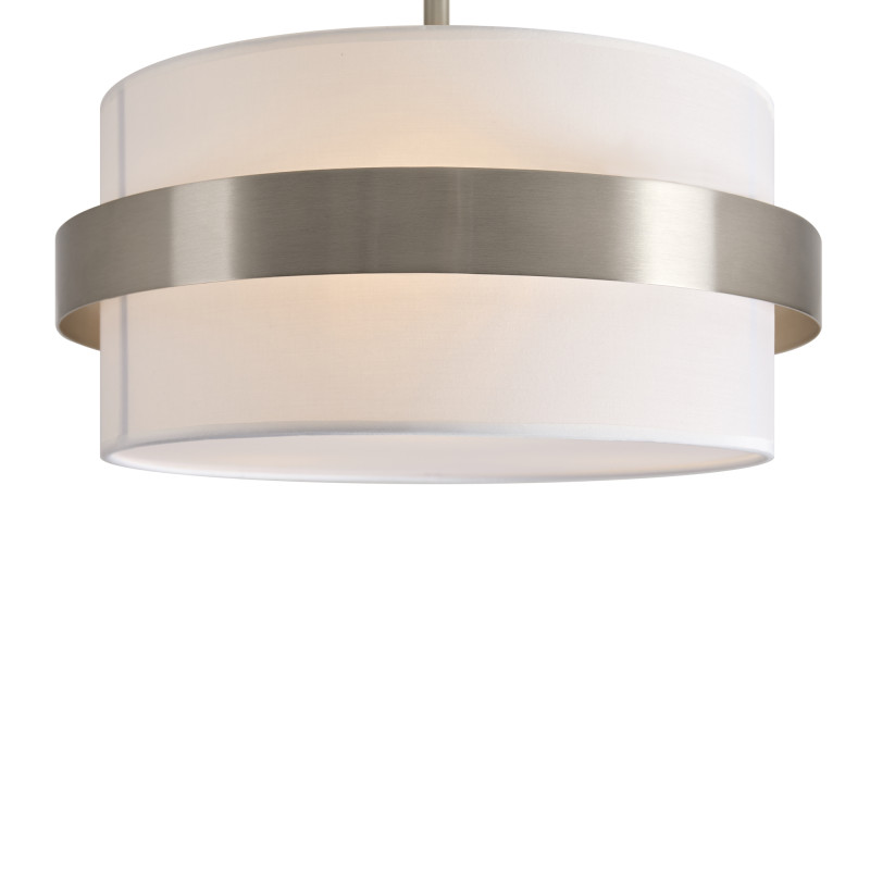 Люстра на штанге 45*45*34 см, 3*E14, 120W, Freya Bride FR5367CL-03N никель