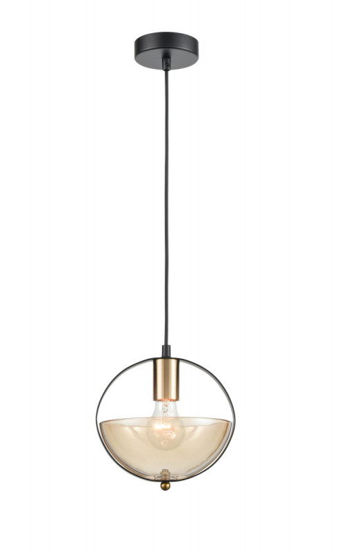 Подвесной светильник  21*142 см, 1*E27 черный, золото Vele Luce Broadway VL5362P21