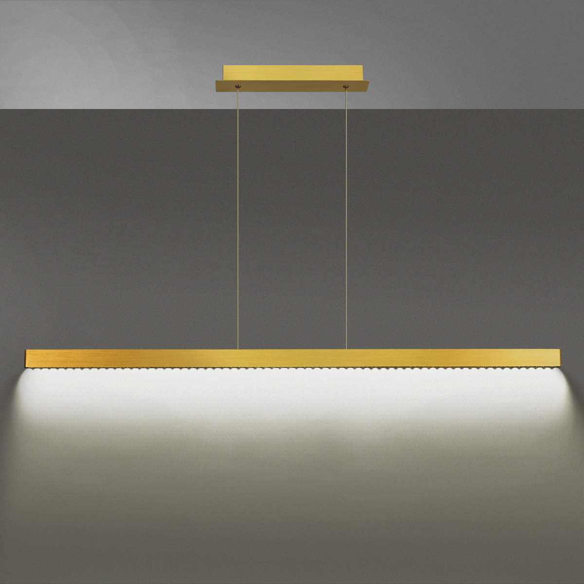 Светильник 120 см, 38W, 3000K, Odeon Light 7007/38L, бронза