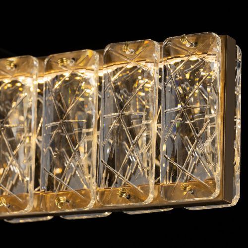 Светильник 49 см, 36W, 3000K, Citilux PALANT CL325252 LED, черный-бронза