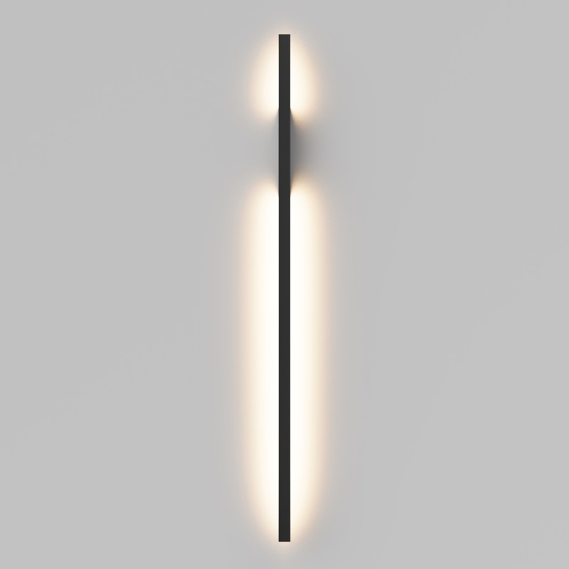 Бра 6,8*2*86 см, LED, 15W, 4000К, Maytoni Halo MOD245WL-L24BK черный