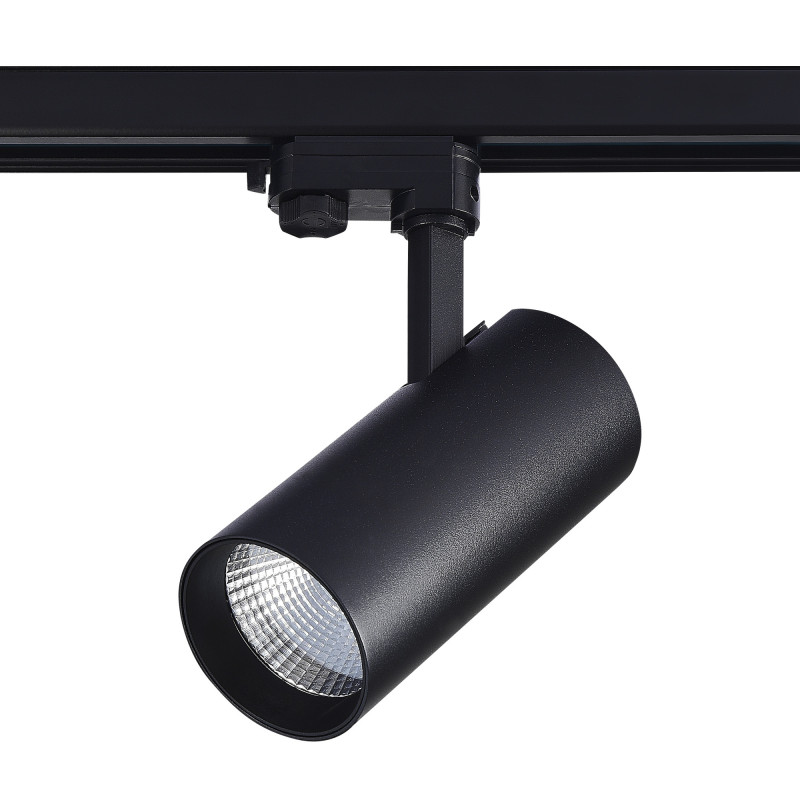 Трековый светильник 19*9 см, 40W 3000K ST LUCE Трехфазная трековая система ST661.436.40 Черный