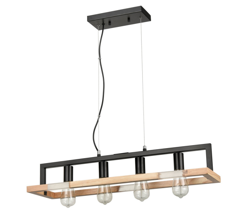 Подвесной светильник Vele Luce Copeland VL6222P24, черный