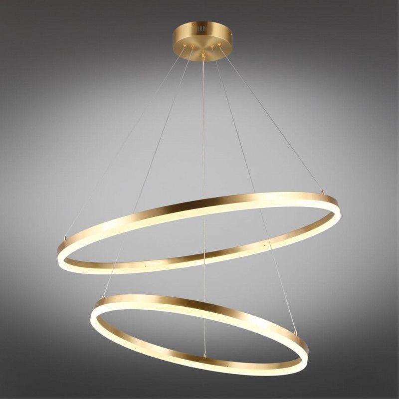 Каскадная люстра 80*70-140 см 90W, 4000K, Aployt Armel APL.049.13.90, латунный