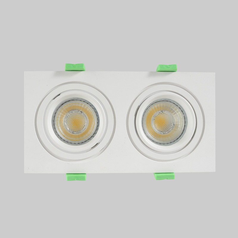 Встраиваемый светильник 18 см, Crystal Lux CLT 002C2 WH V2, белый