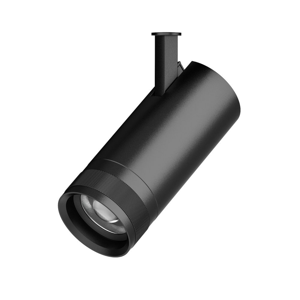 Светильник профессиональный тушка BARRA/QUATTRO высокого качества света с углом рассеивания 20-55G *7,2*17 см, *20W, 2700-4200-6000K, Lightstar Canno Pro 304207, Черный