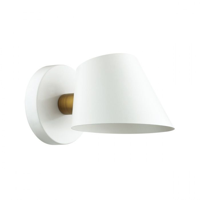 Бра Lumion Kenia 4465/1W, белый-золото