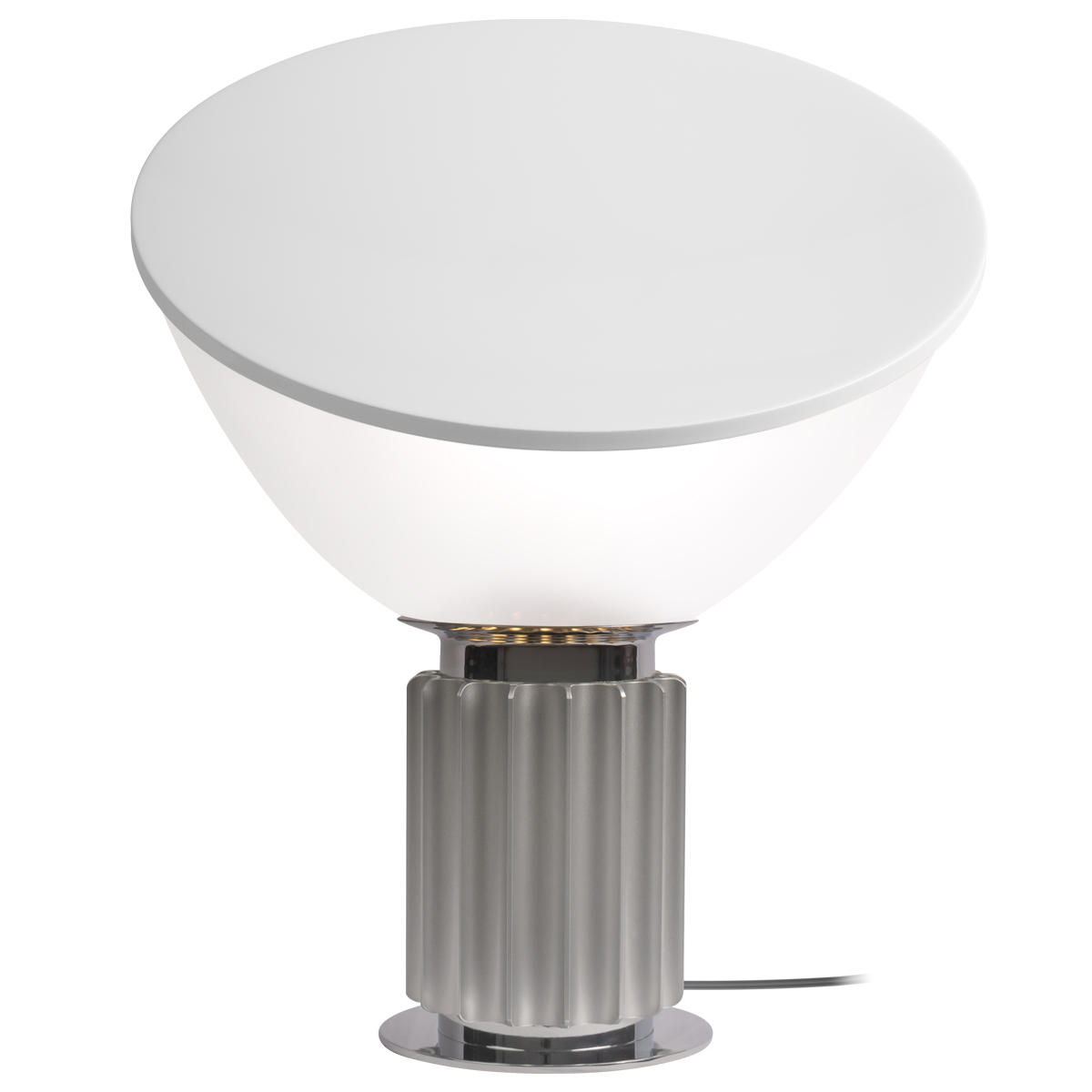 Настольная лампа 49*65 см, 1*E27*40W LOFT IT Taccia 10294/M Silver серебро, хром