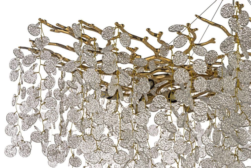 Люстра подвесная *100* см, 14*G9*40W, Dio D`arte Tavenna Gold Tavenna H 1.5.100.102 G, золотой