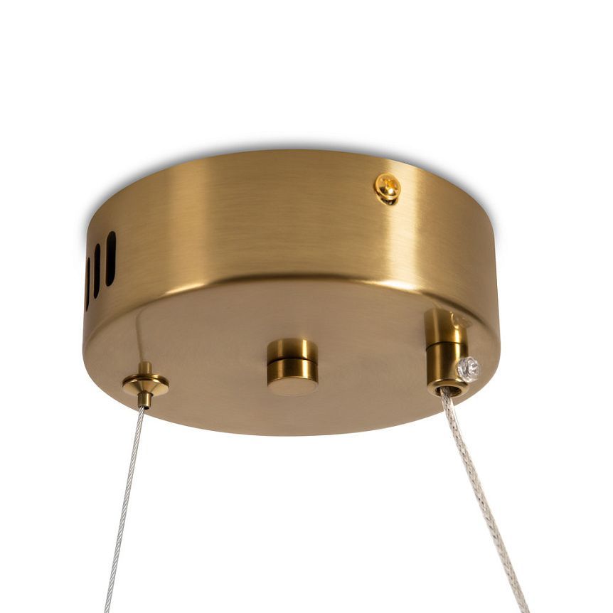 Подвесной светильник *42*75-205 см, *LED*6W, Freya Rivo FR5638PL-L6T, Латунь
