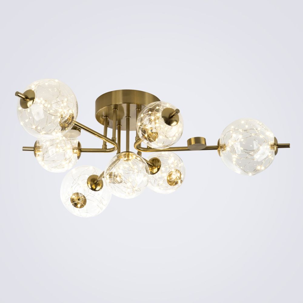 Светильник 70*70*26 см, LED 35W, 3000 / 6000K, Бронза MODELUX ML.6090.7