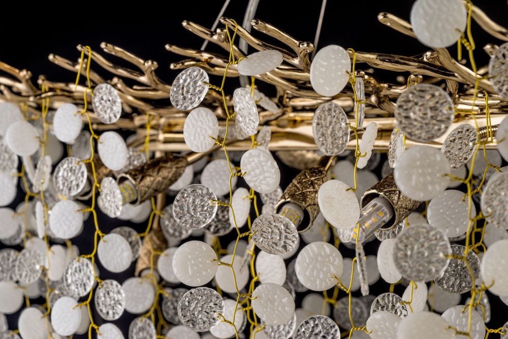 Люстра подвесная ** см, 14*G9*40W, Dio D`arte Tavenna Gold Tavenna H 1.5.120x40.103 G, золотой