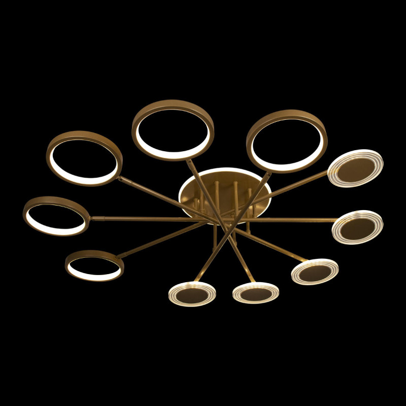 Светильник 102 см, 65W, 3000K, Loft It 10164M Gold, золото