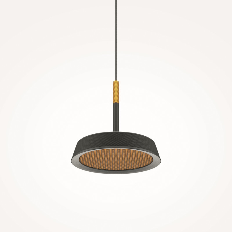 Подвесной светильник 15,3*327 см, LED, 12W, 3000К, Maytoni El MOD041PL-L15GB3K черный