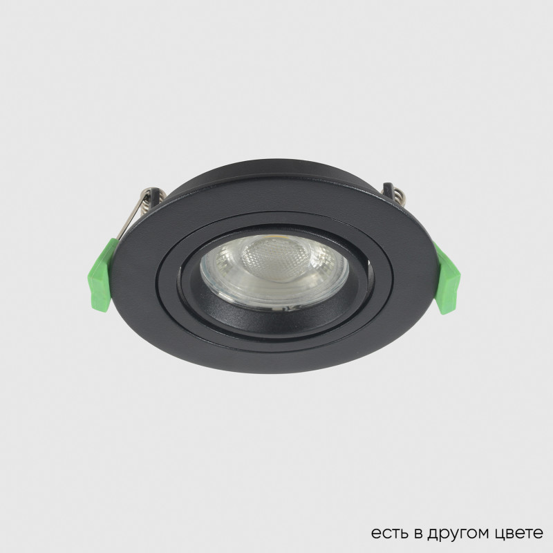 Встраиваемый светильник 10 см, Crystal Lux CLT 001C1 BL V2, черный