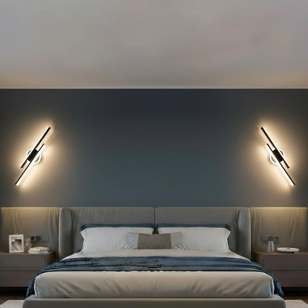 Настенный светильник 55 см, 20W, 3000-5000K, Citilux Trent CL203521, черный