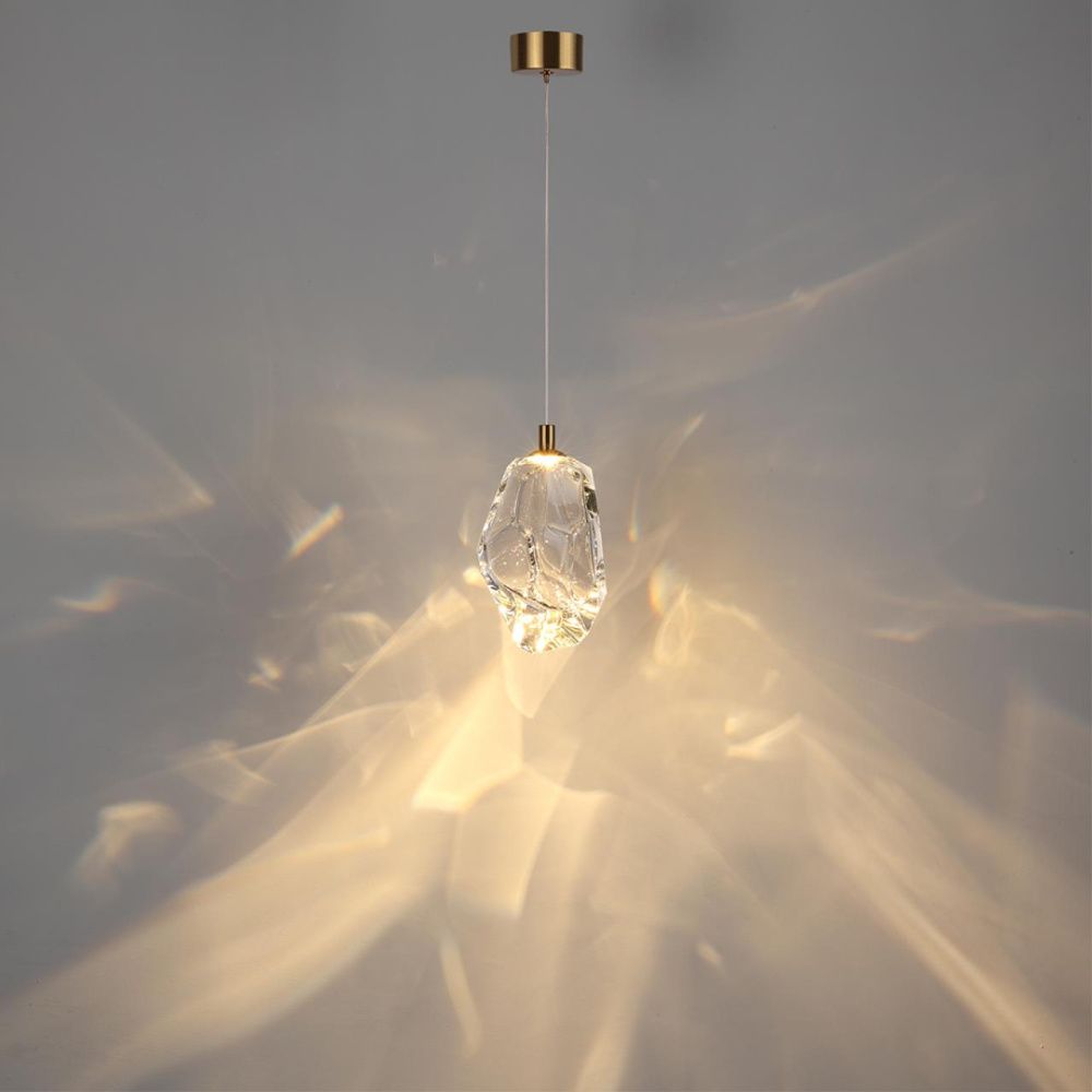 Подвесной светильник 14*21*250- см, 1*LED*4W, 3000K, Odeon Light Gemme 7114/4LA, прозрачный