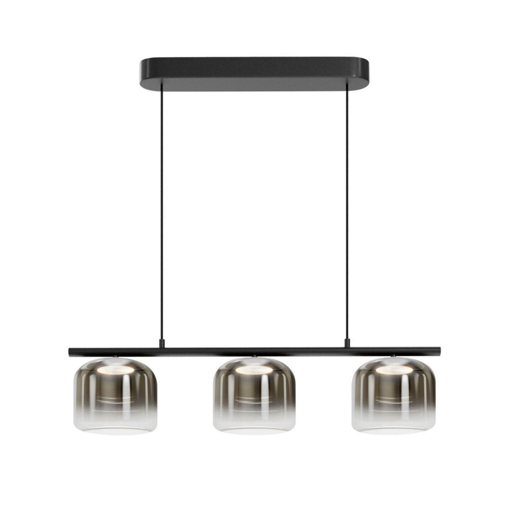 Подвесной светильник 80 см, 14W, 3000K, Maytoni Spirito MOD286PL-L12B3K, черный