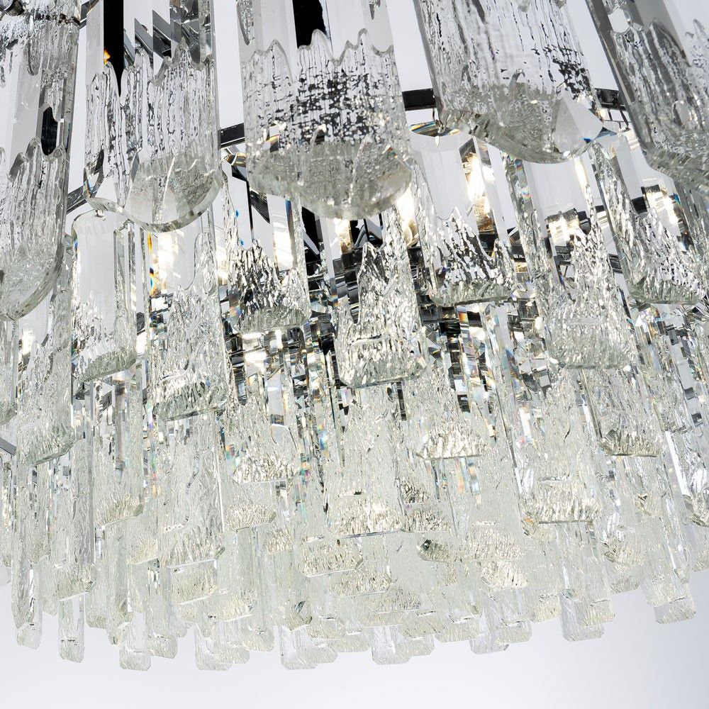 Подвесная люстра 58 см MODELUX ML.7083.12 CR хром