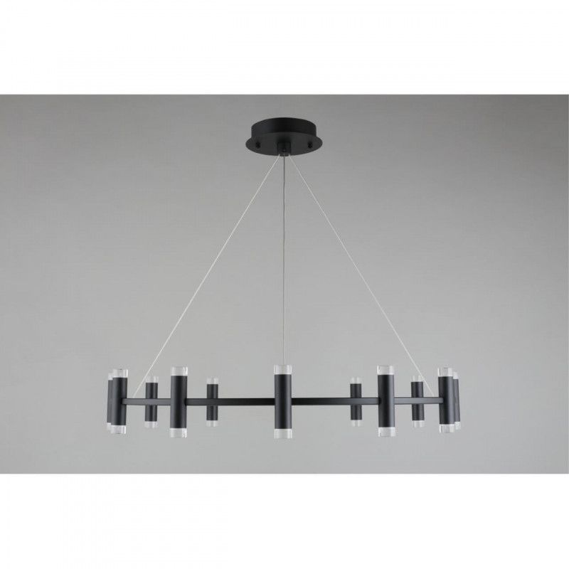 Подвесная люстра 83*50-100 см 120W, 3000K, Aployt Klarcia APL.037.03.120, черный