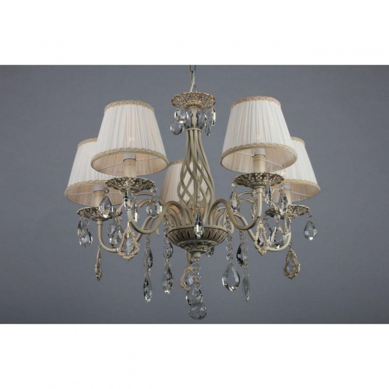 Подвесная люстра 65*65*70-105 см, 5*E14, 40W, Omnilux Omnilux 608 OML-60803-05, золотой