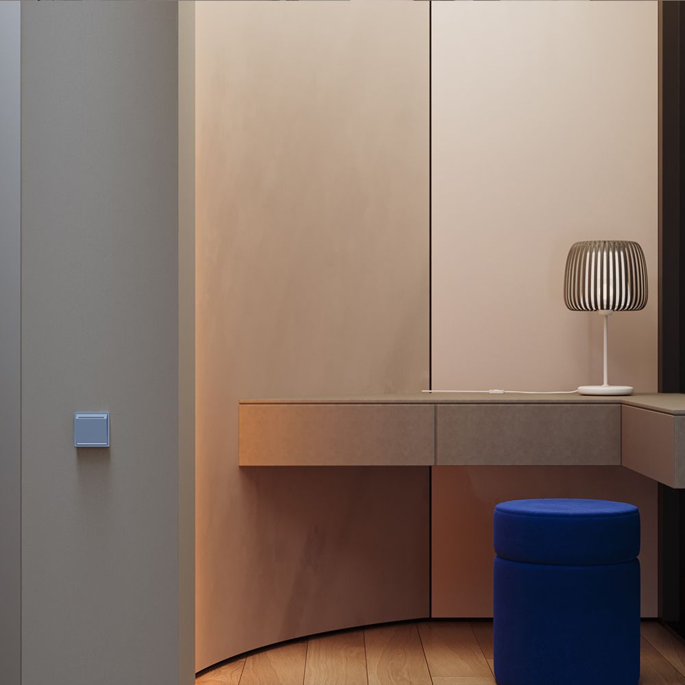 Накладка для выключателя карточного, S70, деним Voltum VLS002615